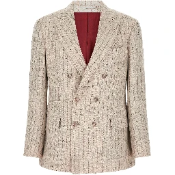Gray Linen Blazer