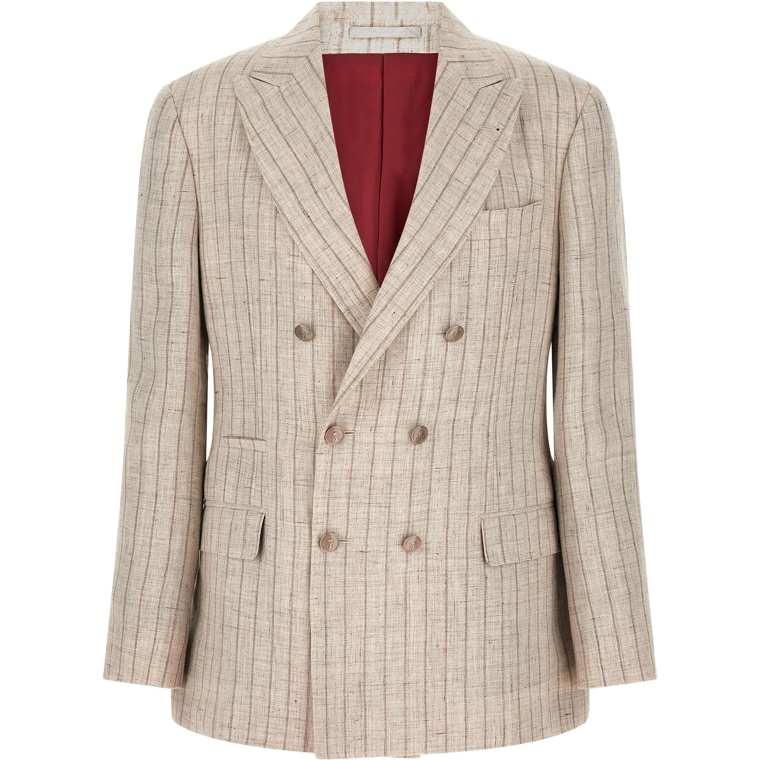Gray Linen Blazer