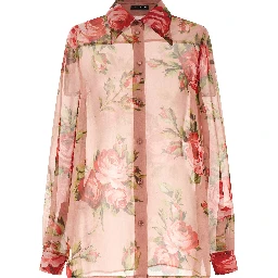 Multicolor Silk Blouse