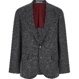 Gray Wool Blazer