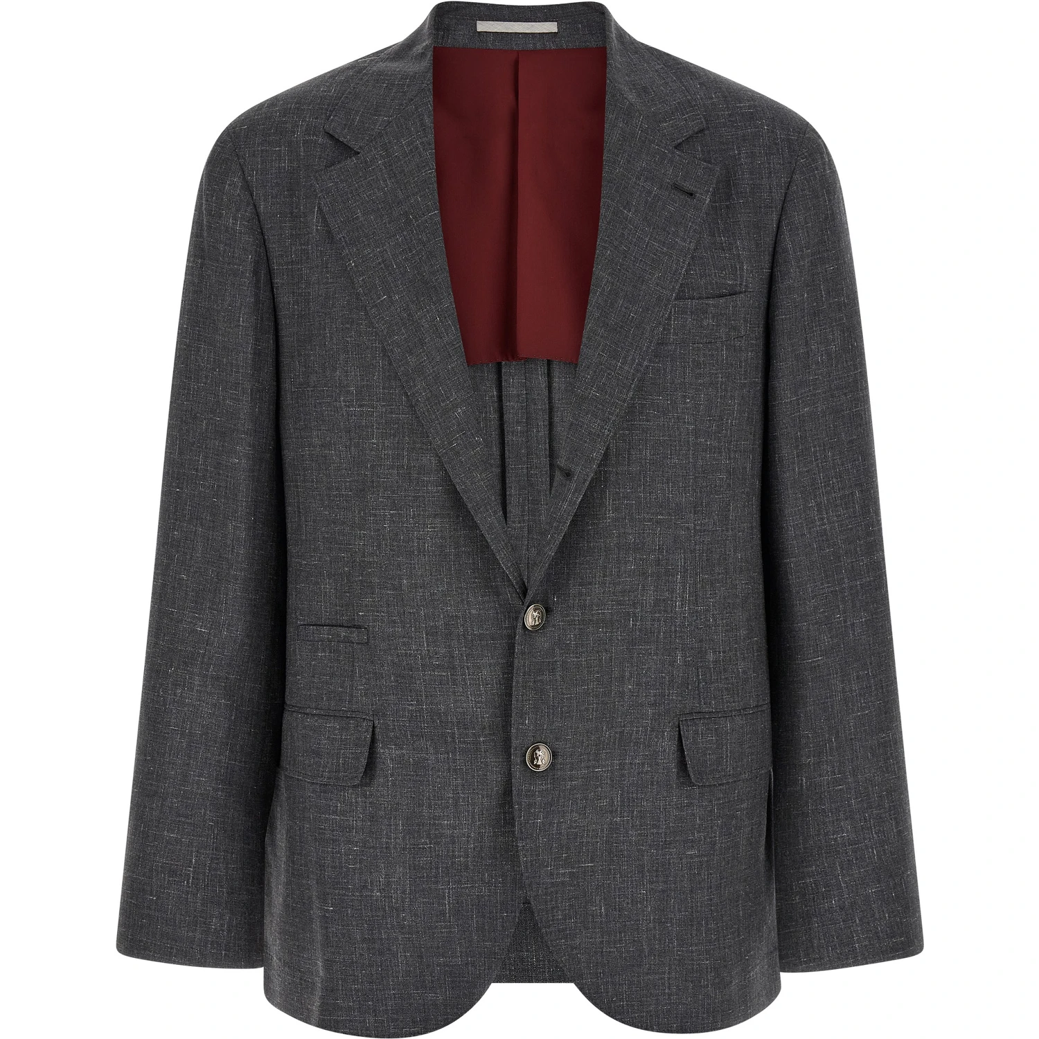 Gray Wool Blazer