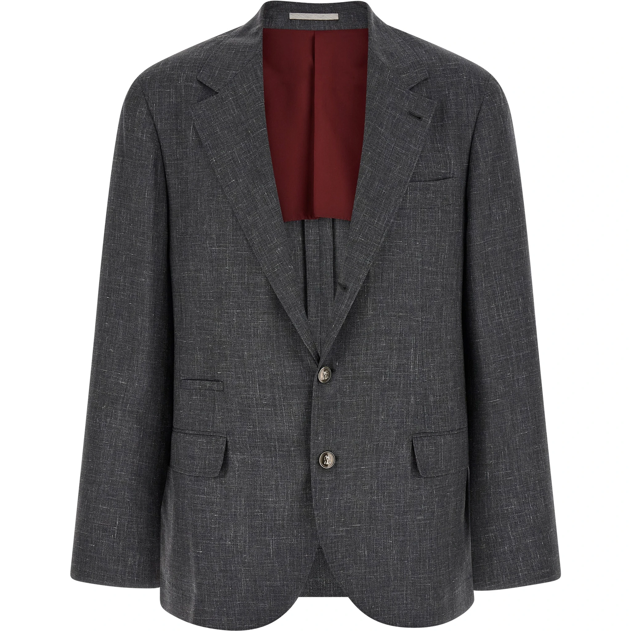 Gray Wool Blazer