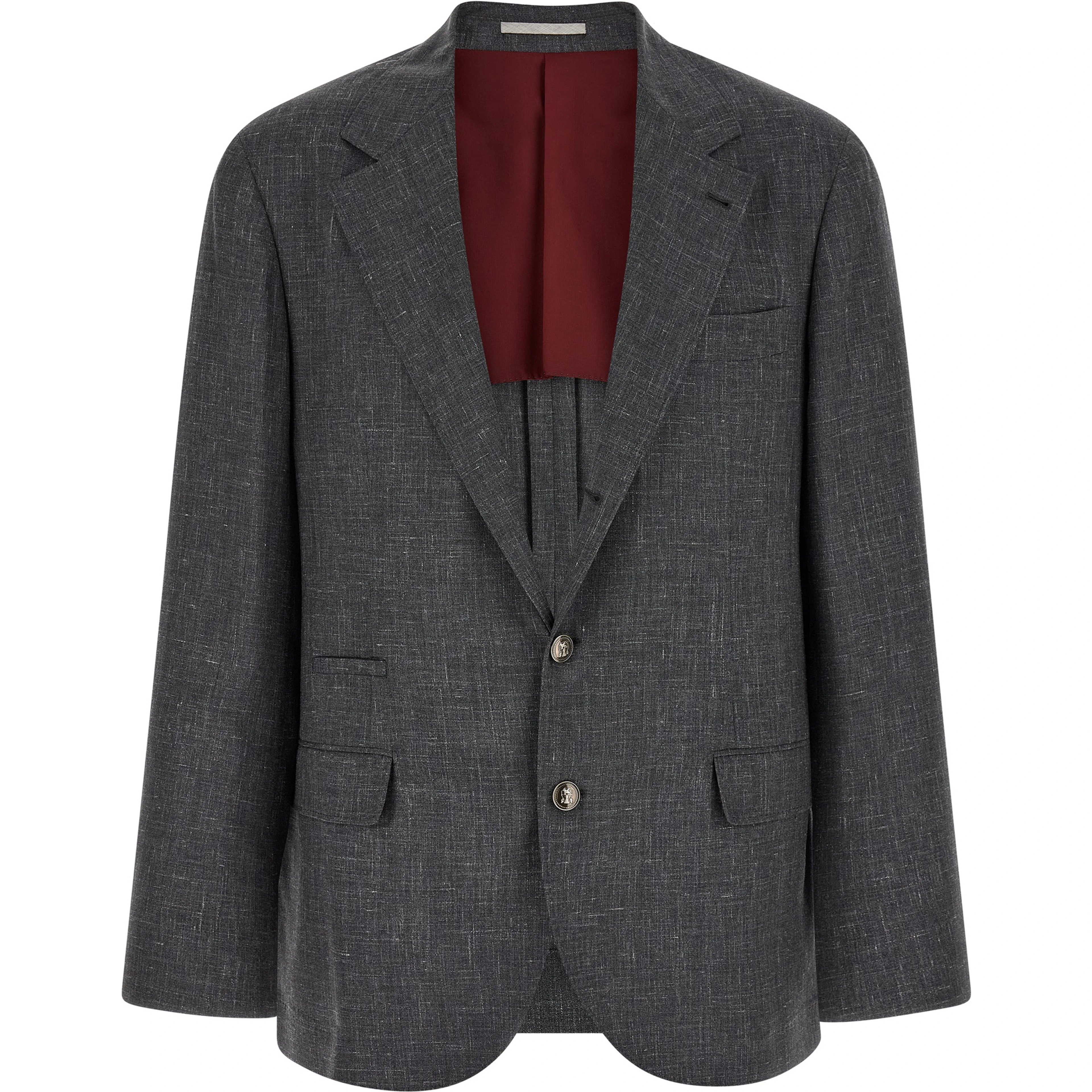Gray Wool Blazer