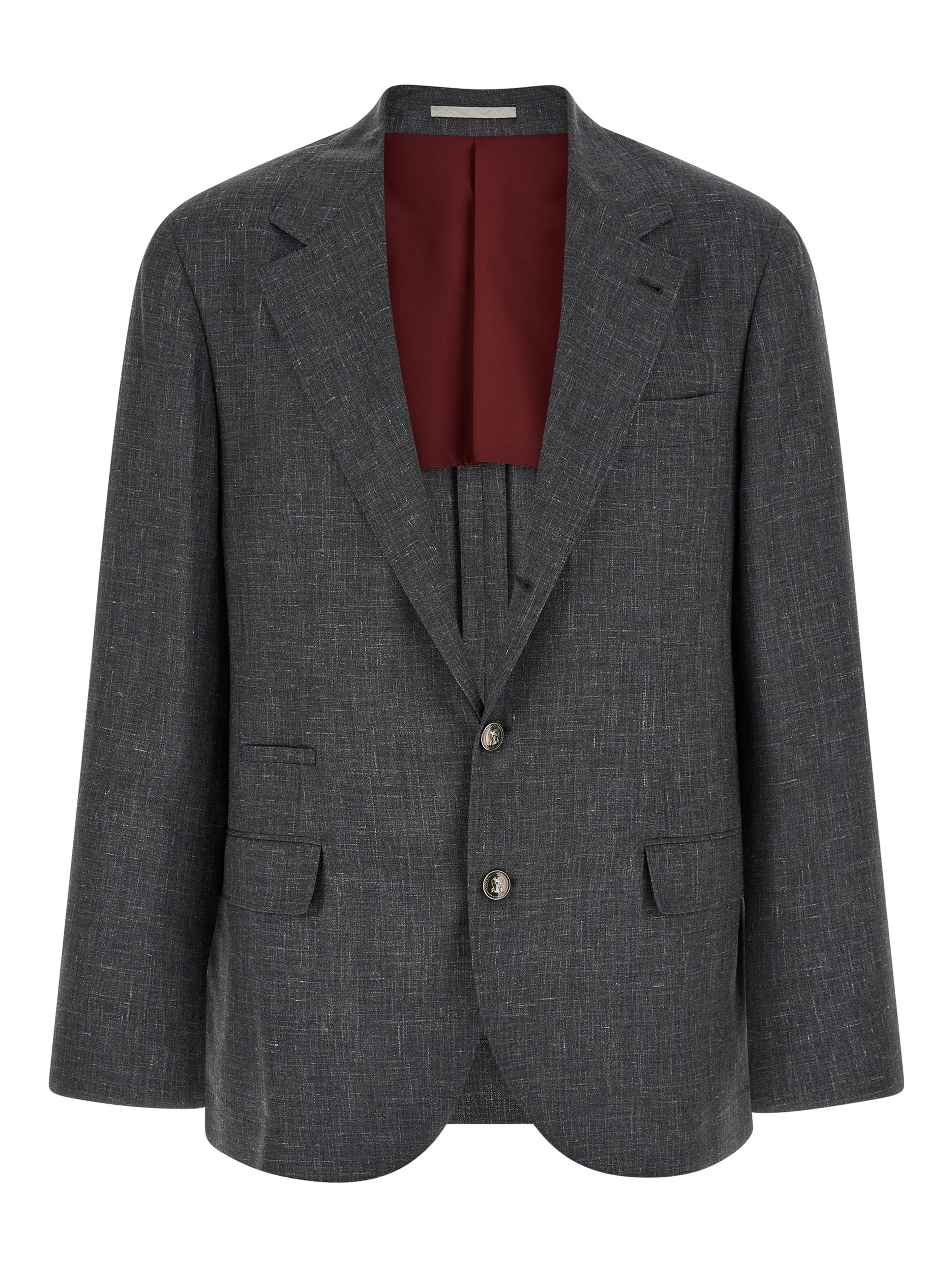 Gray Wool Blazer