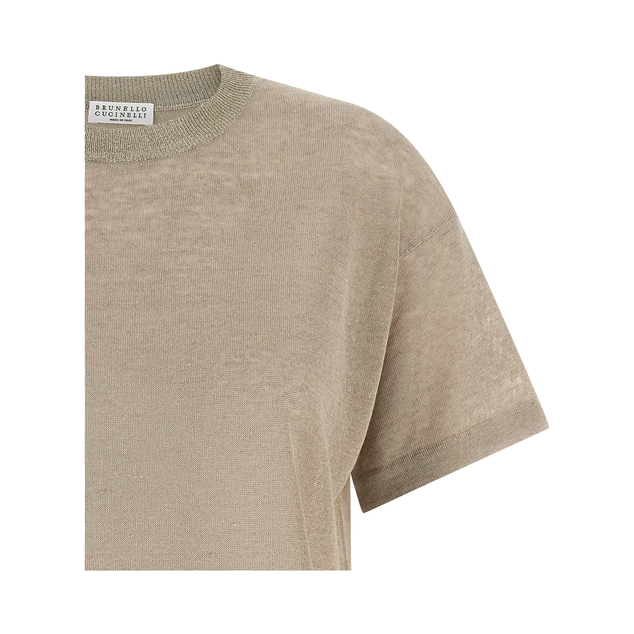 Beige Linen Cardigan