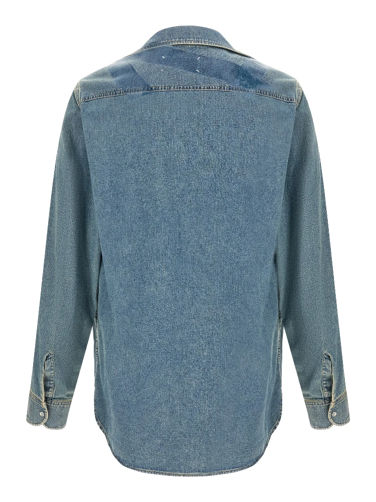 Blue Cotton Blouse alternative