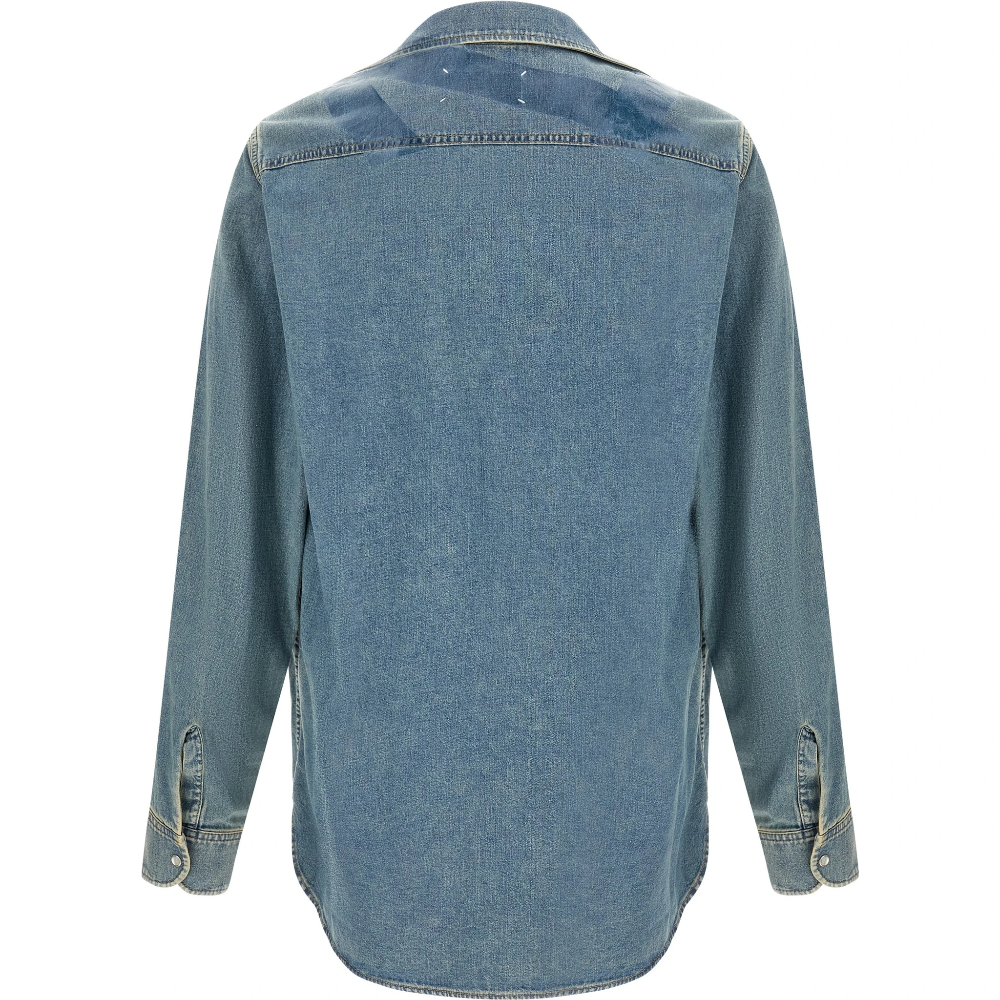 Blue Cotton Blouse
