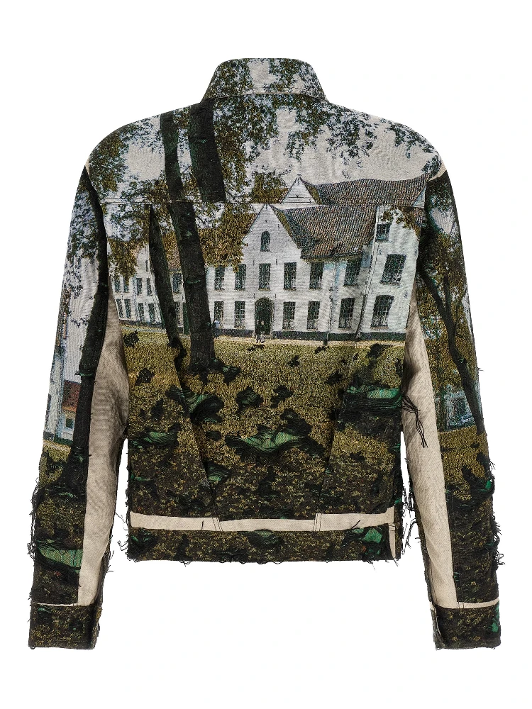 Multicolor Polyester Jacket alternative