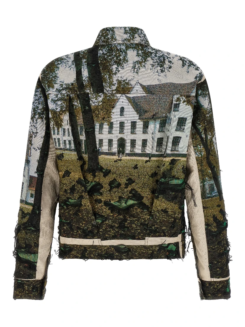 Multicolor Polyester Jacket