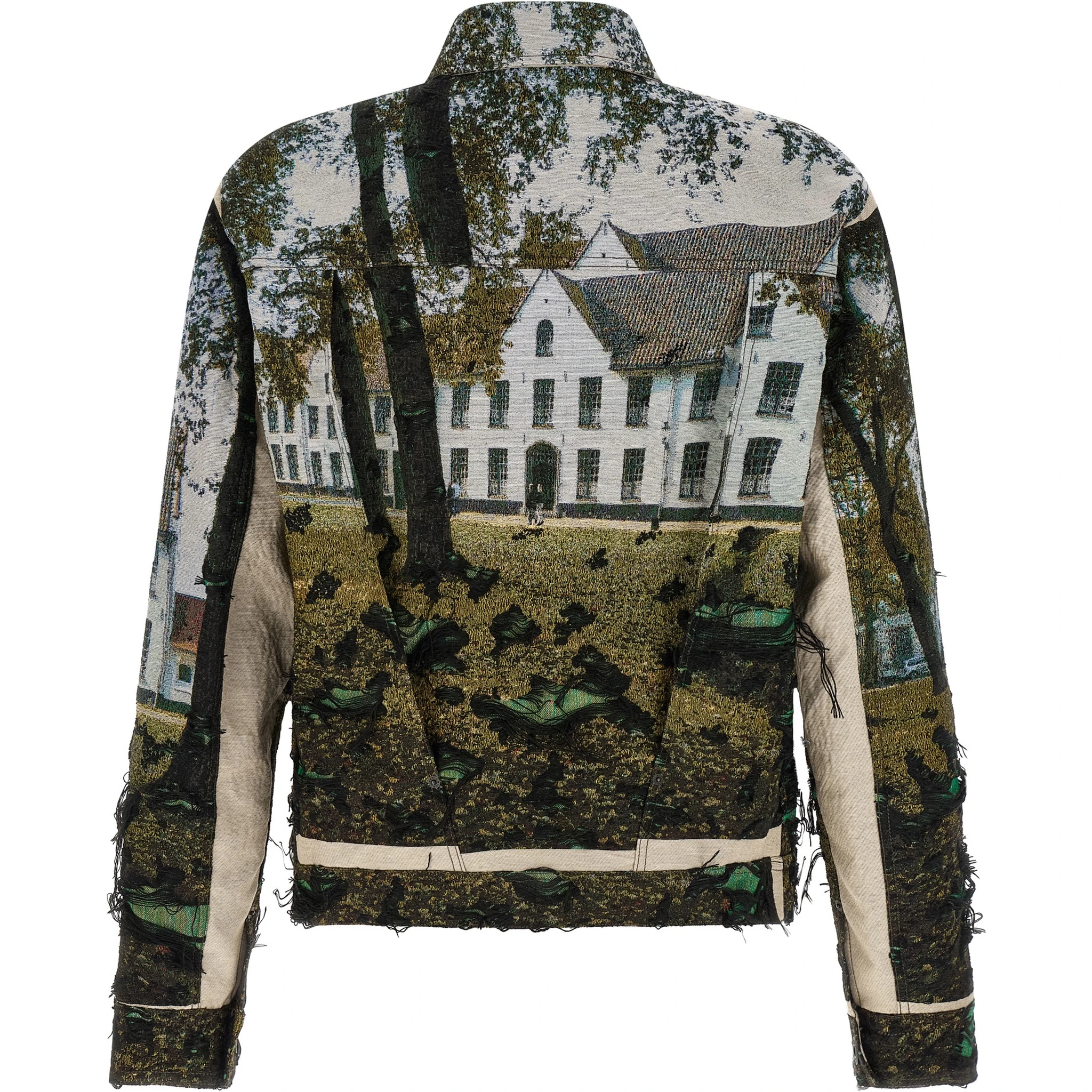 Multicolor Polyester Jacket