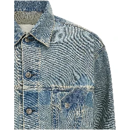 Blue Cotton Denim Jacket