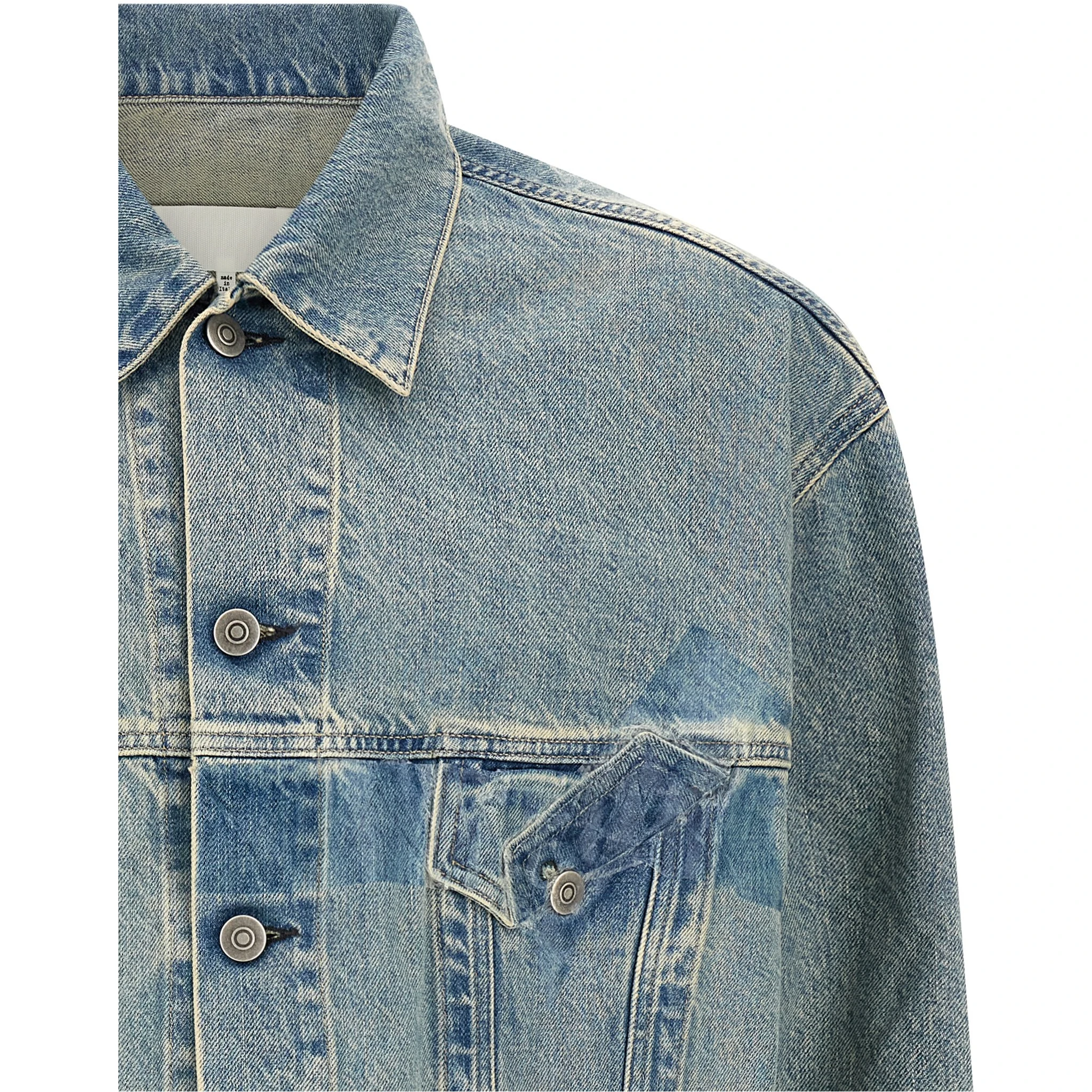 Blue Cotton Denim Jacket