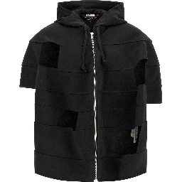 Black Wool Shell Jacket