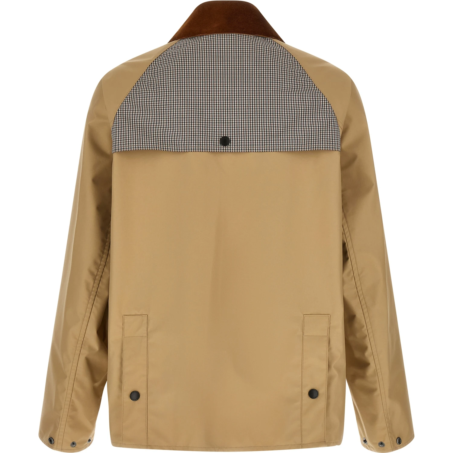 Beige Nylon Shell Jacket