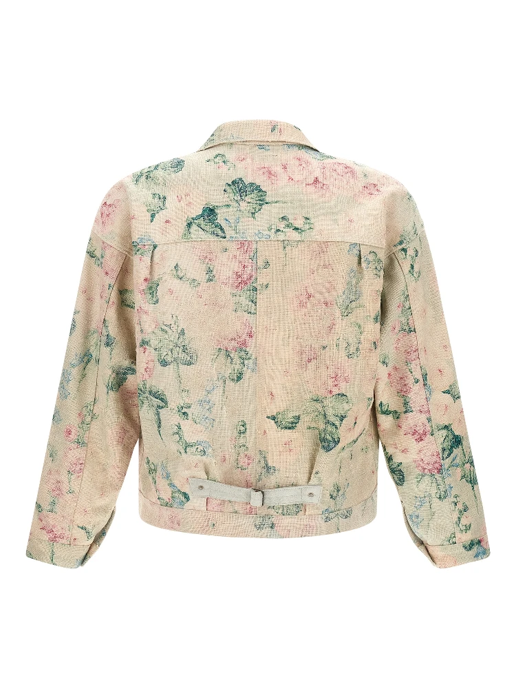 Multicolor Rayon Denim Jacket alternative