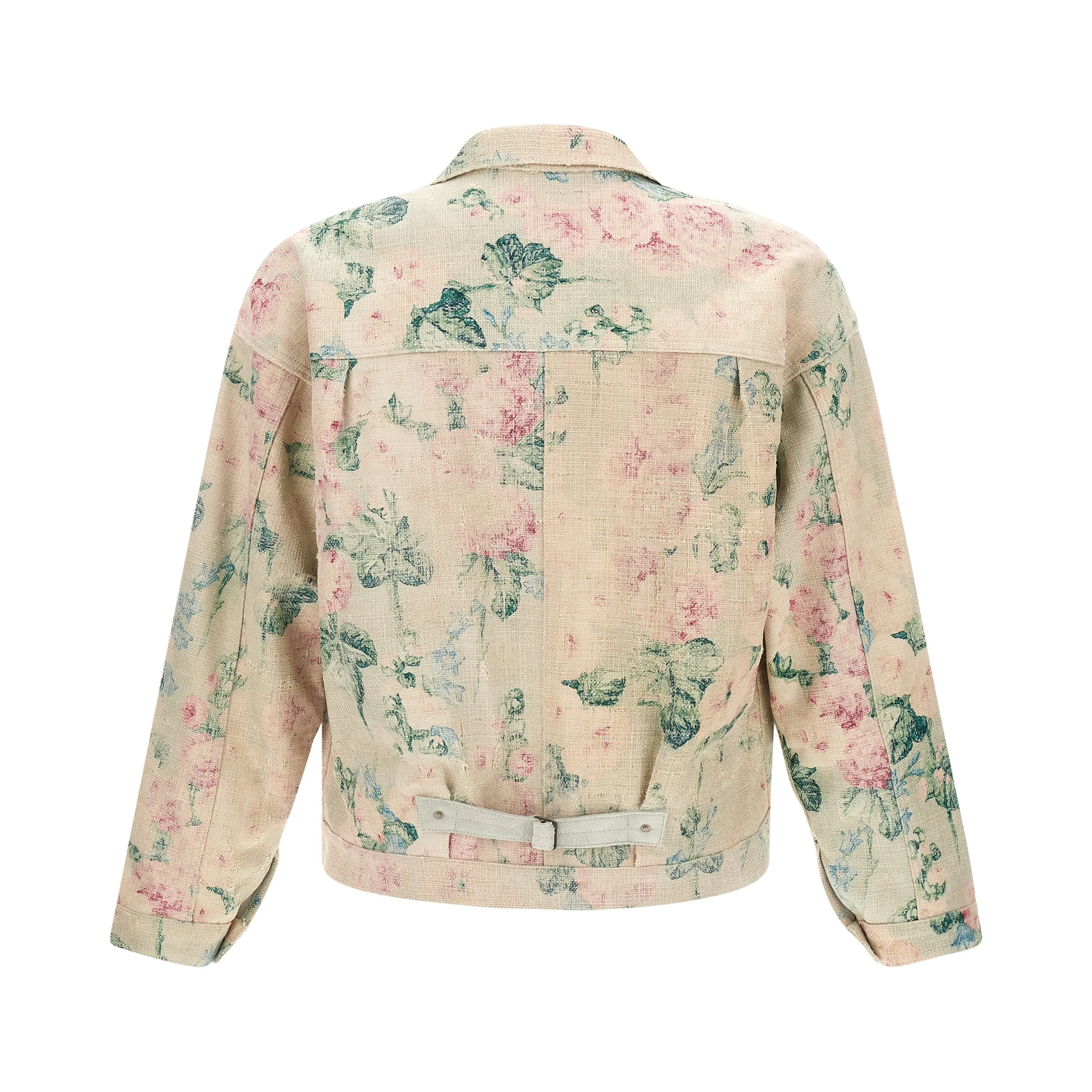 Multicolor Rayon Denim Jacket