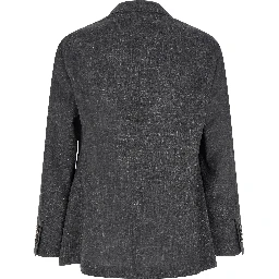 Gray Wool Blazer