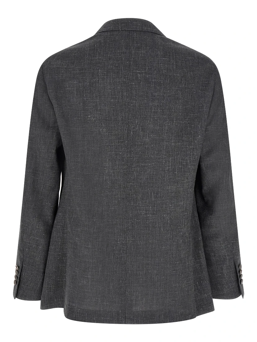 Gray Wool Blazer