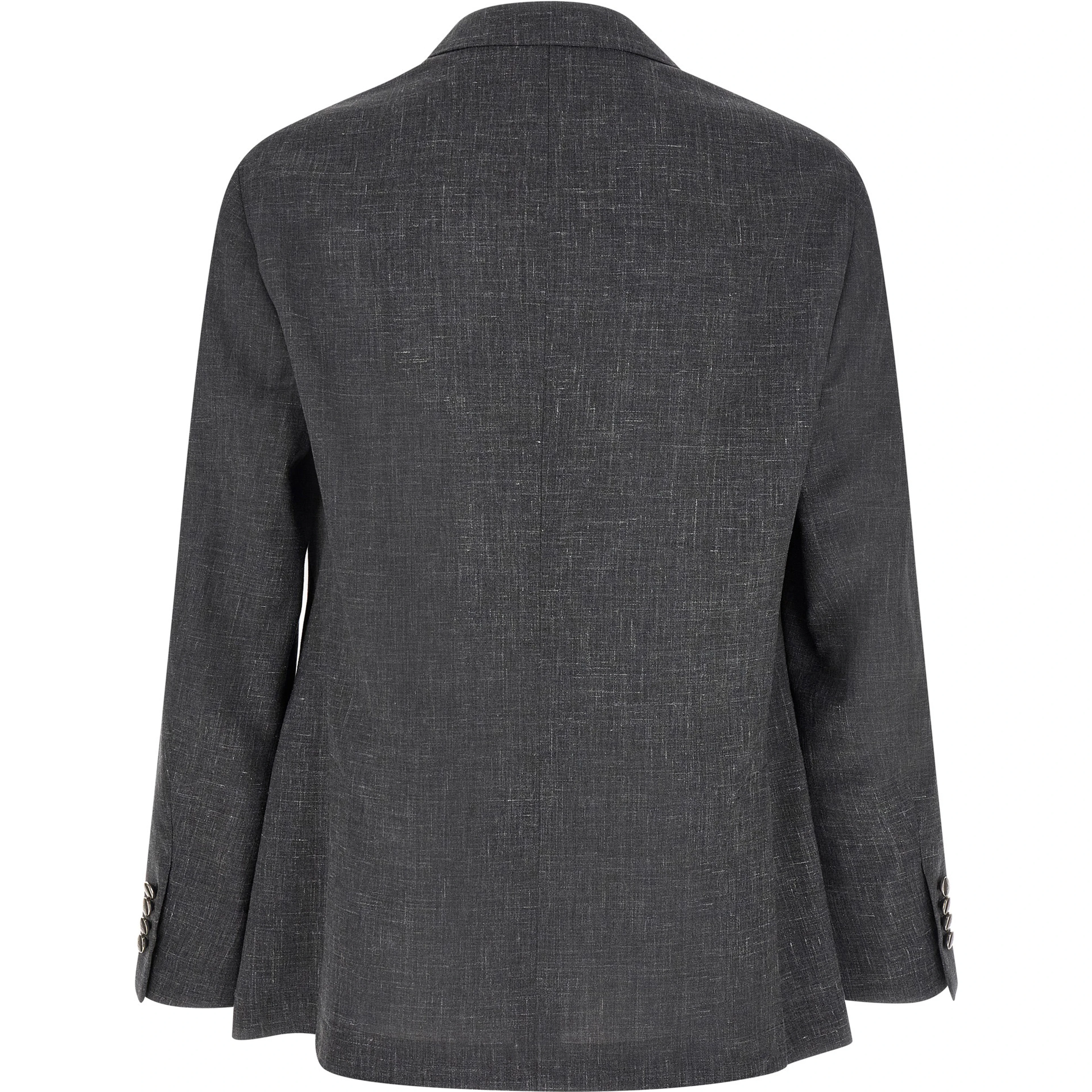Gray Wool Blazer