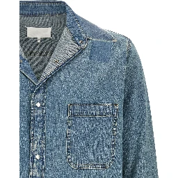 Blue Cotton Blouse