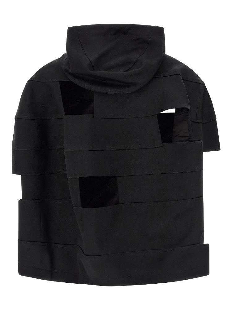 Black Wool Shell Jacket alternative