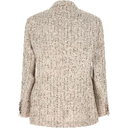 Gray Linen Blazer