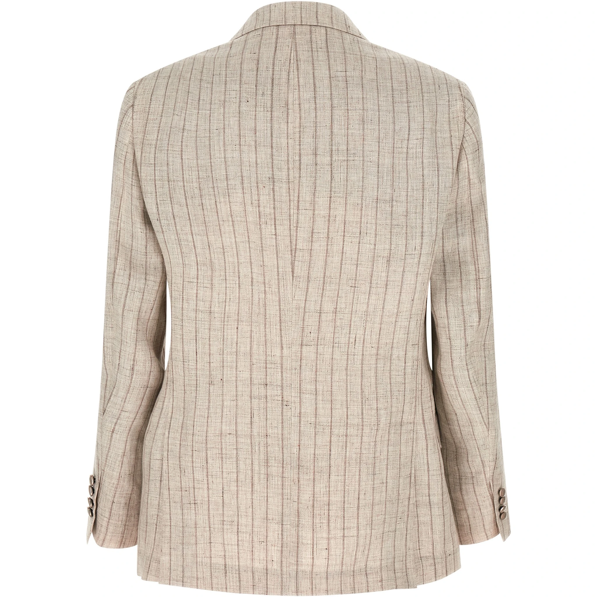 Gray Linen Blazer