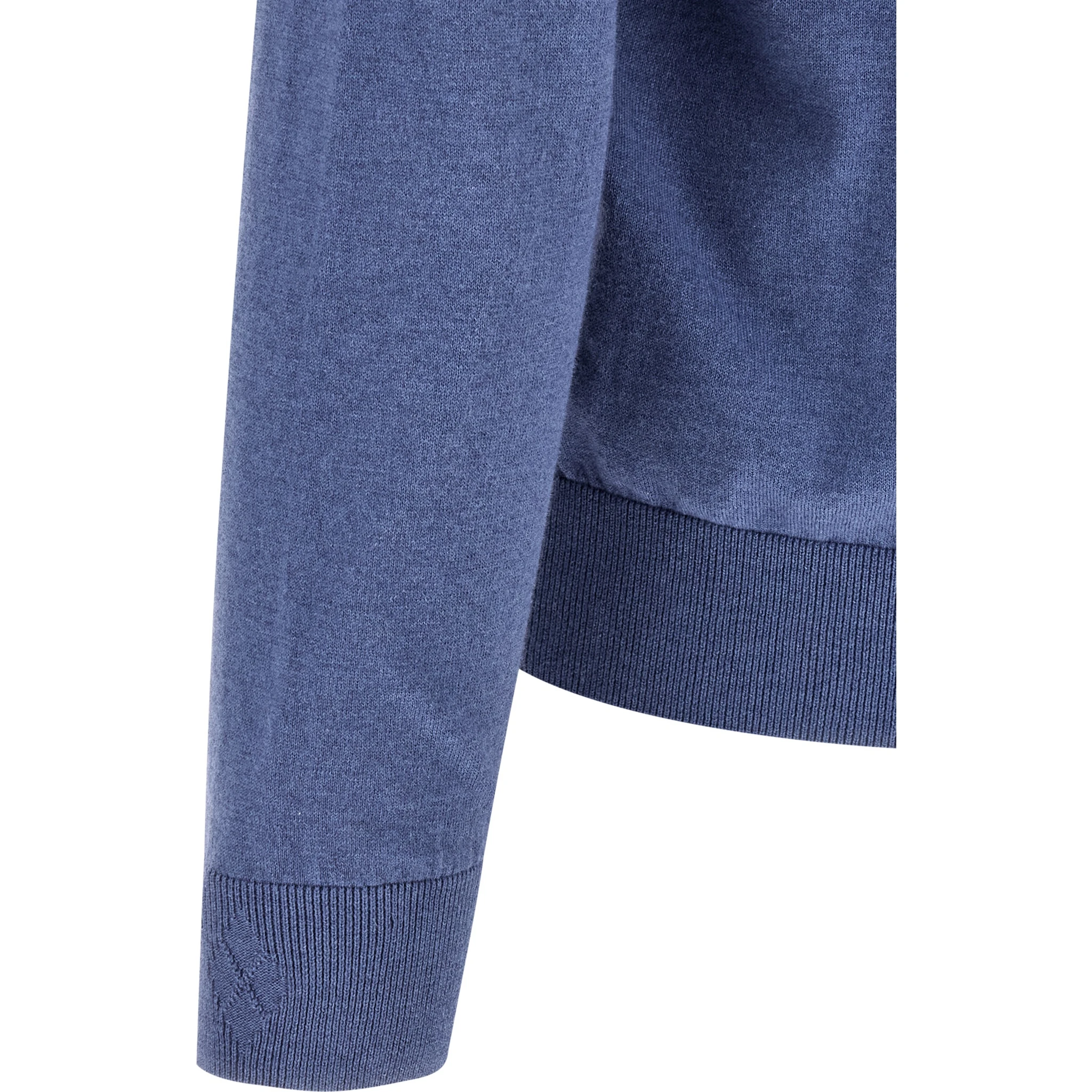 Blue Cotton Cardigan