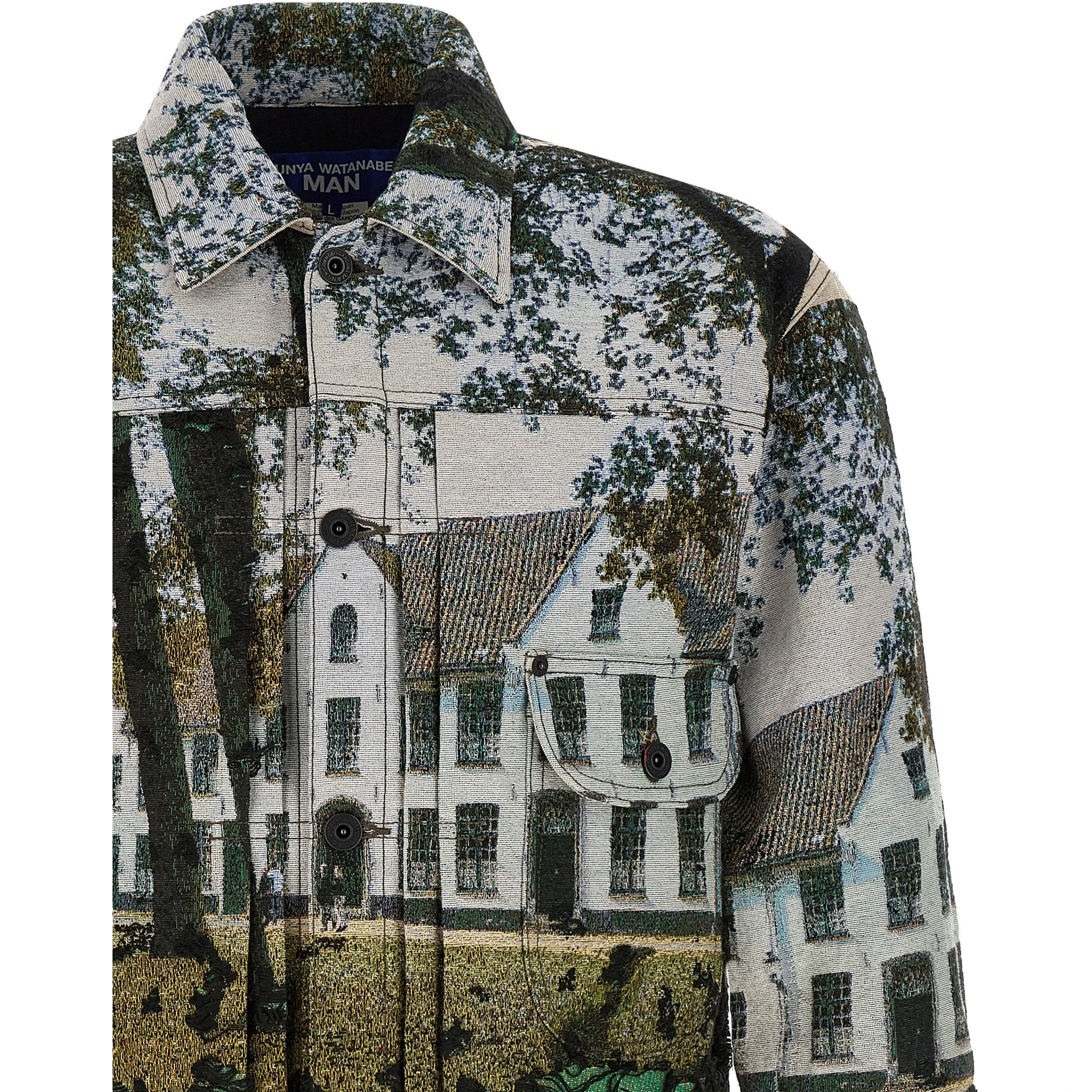 Multicolor Polyester Jacket
