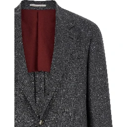 Gray Wool Blazer