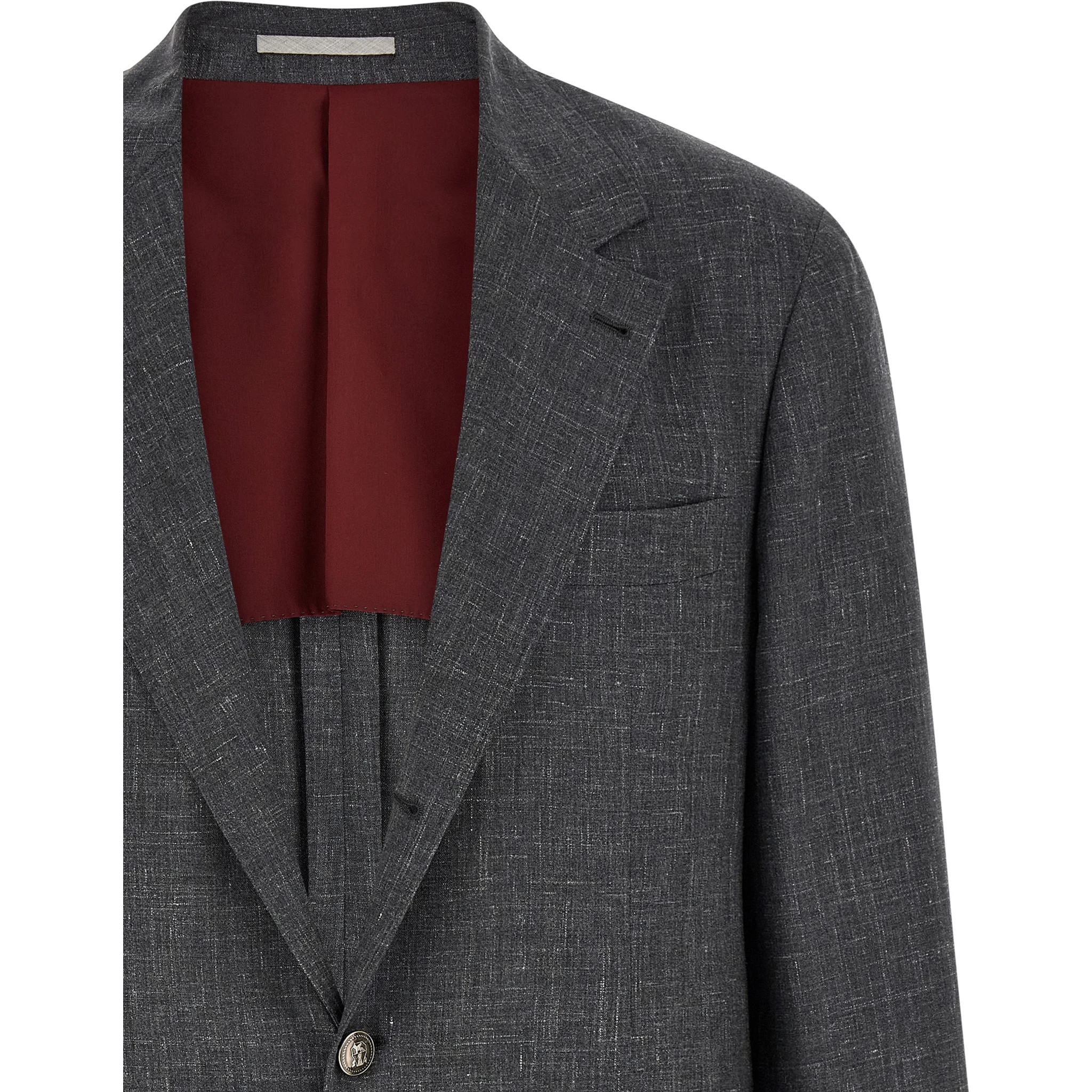 Gray Wool Blazer