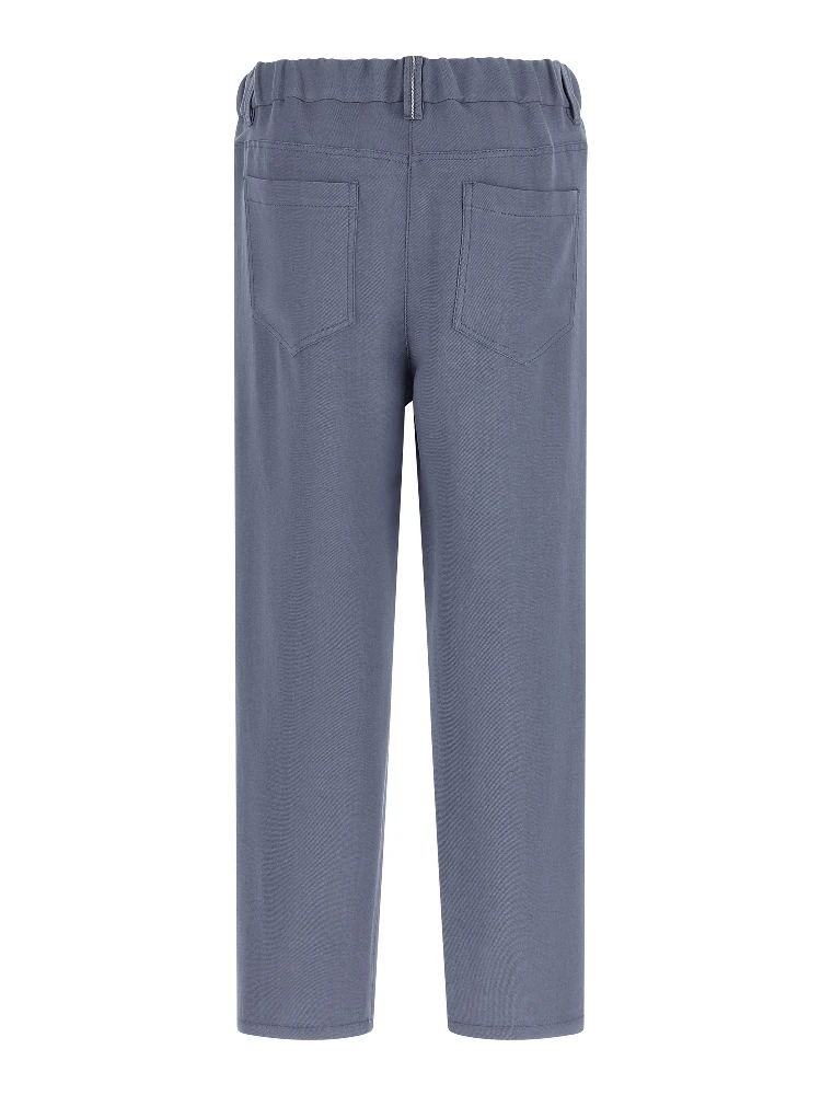 Blue Viscose Casual Pants alternative