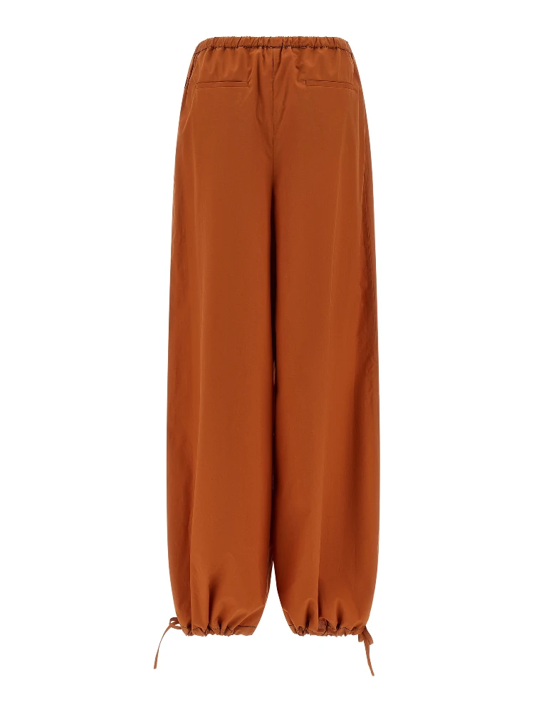 Orange Cotton Casual Pants alternative
