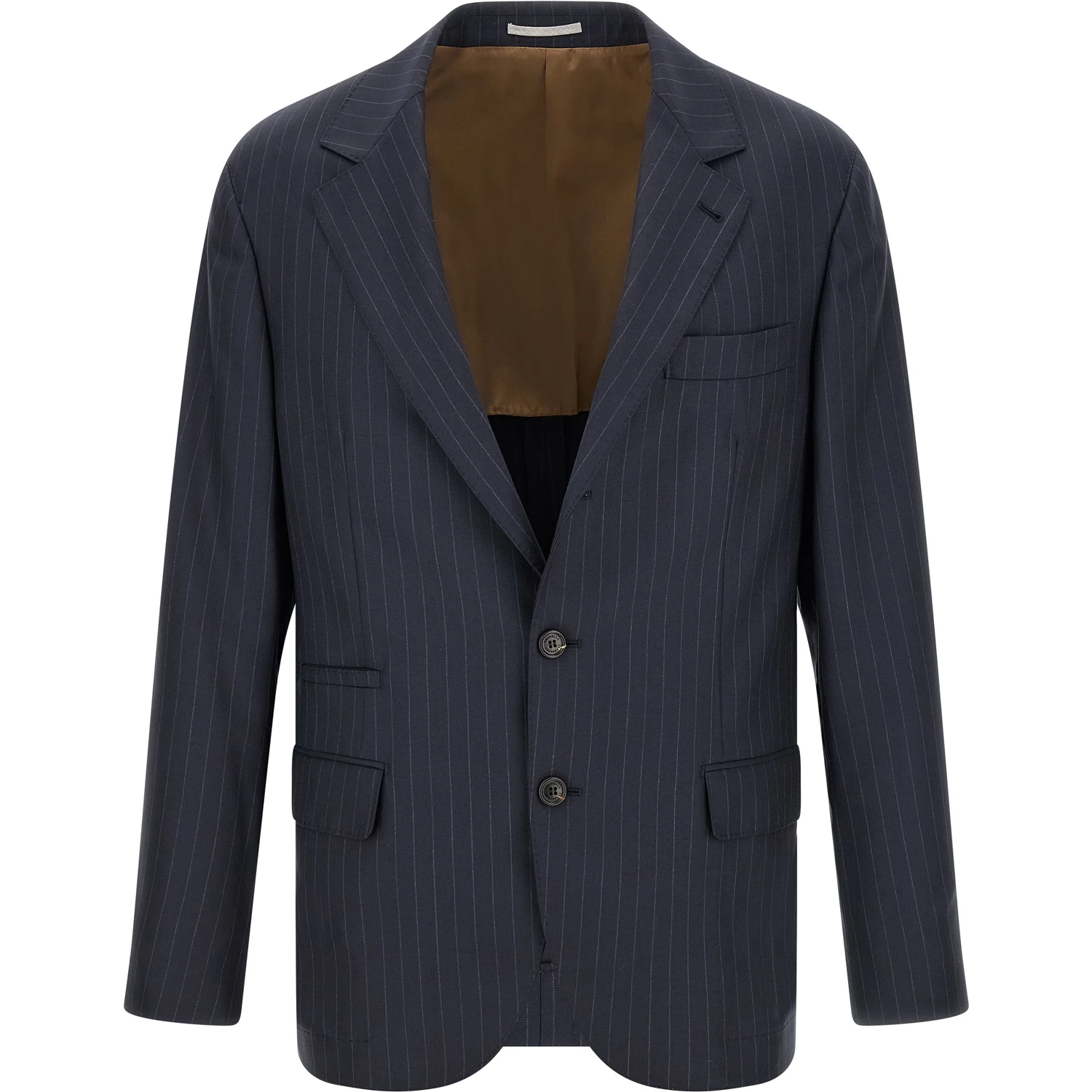 Blue Virgin Wool Blazer