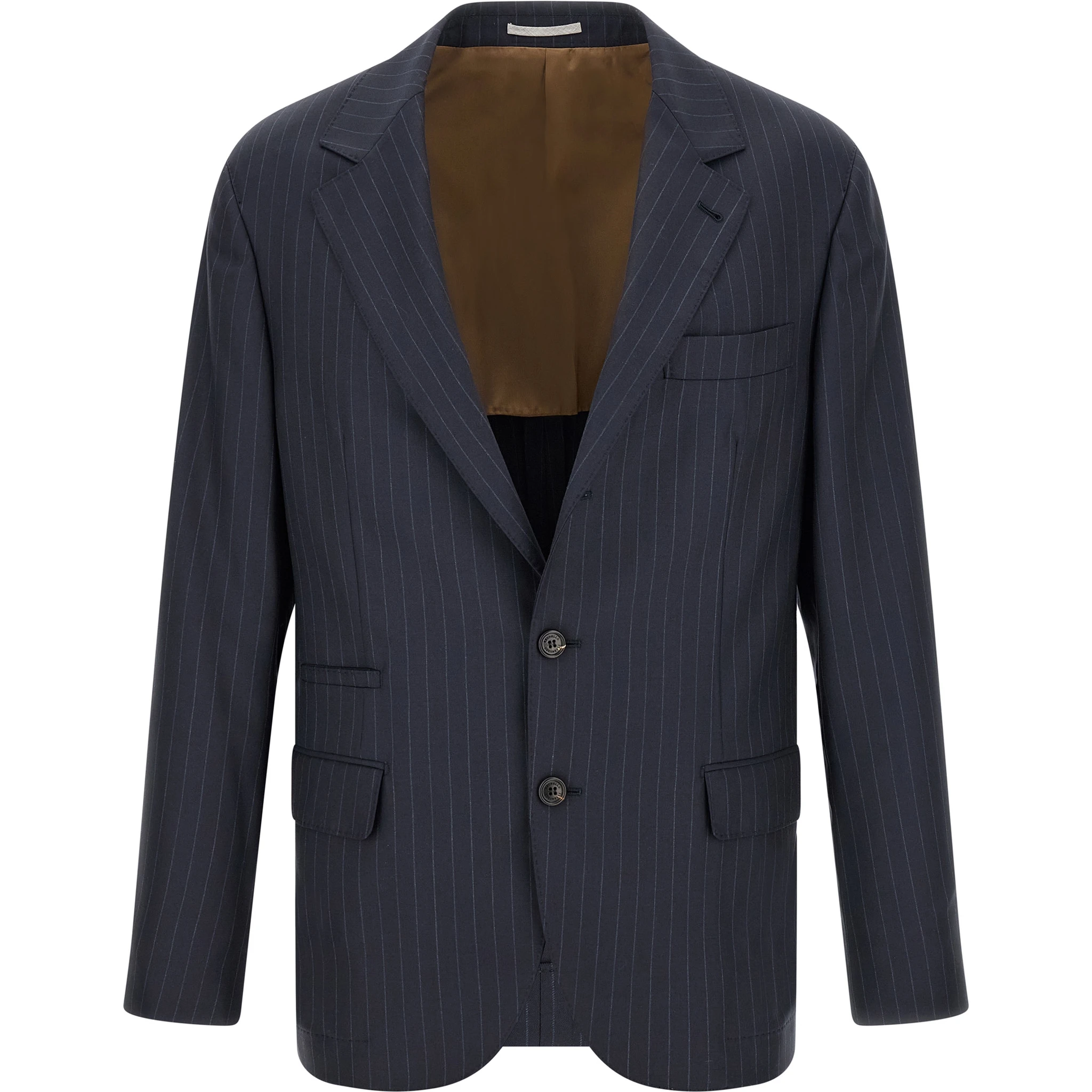 Blue Virgin Wool Blazer