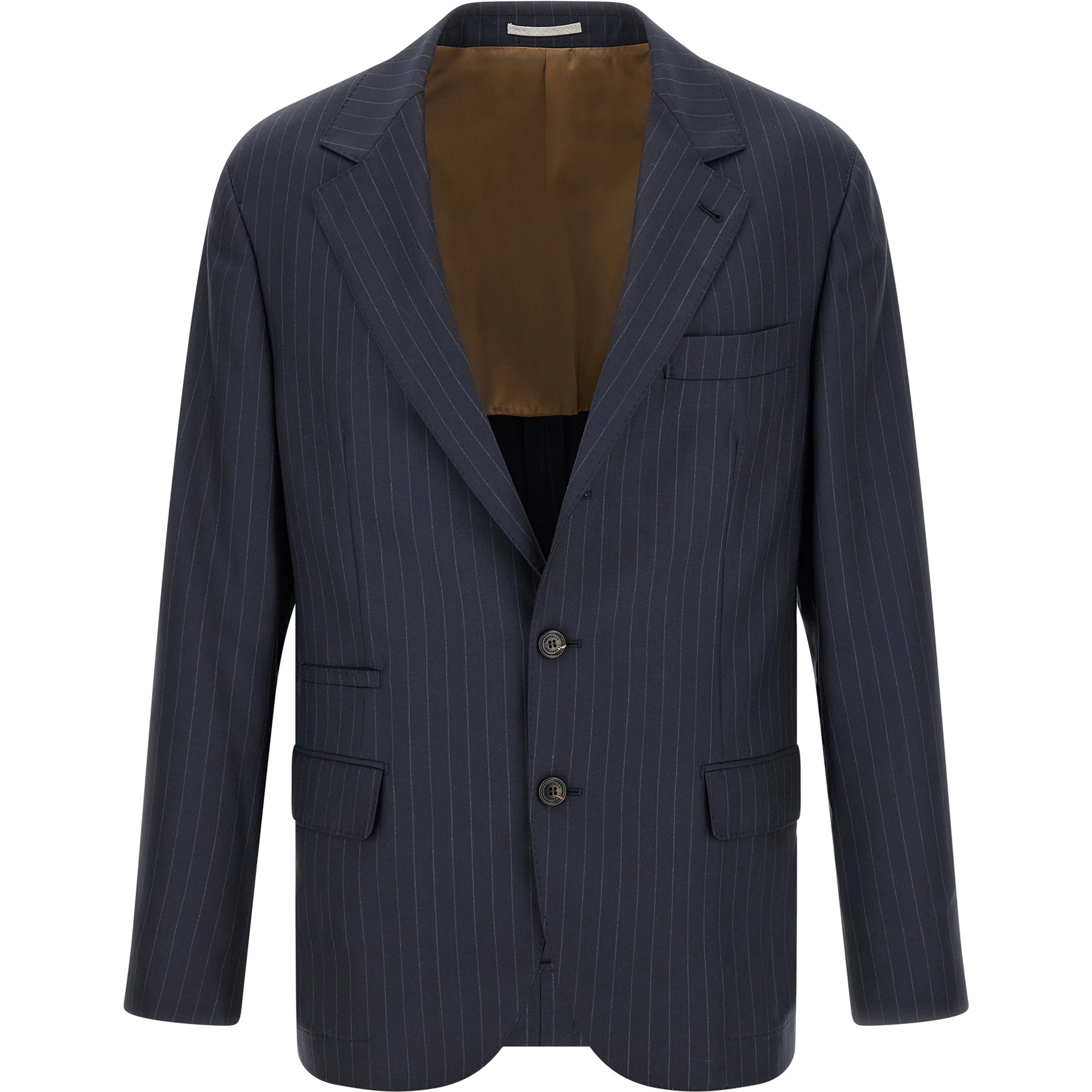 Blue Virgin Wool Blazer