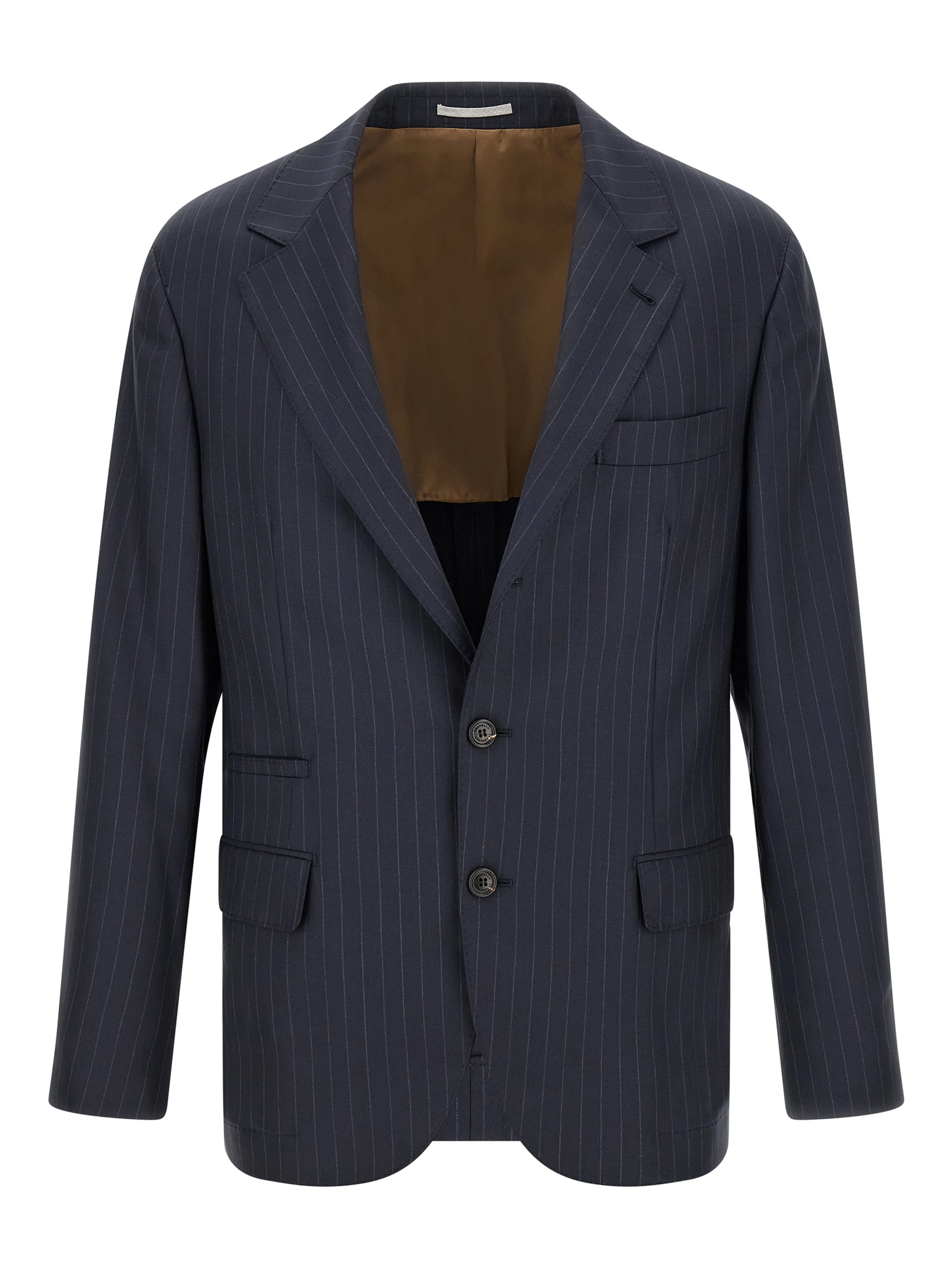 Blue Virgin Wool Blazer