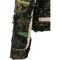 Multicolor Polyester Jacket