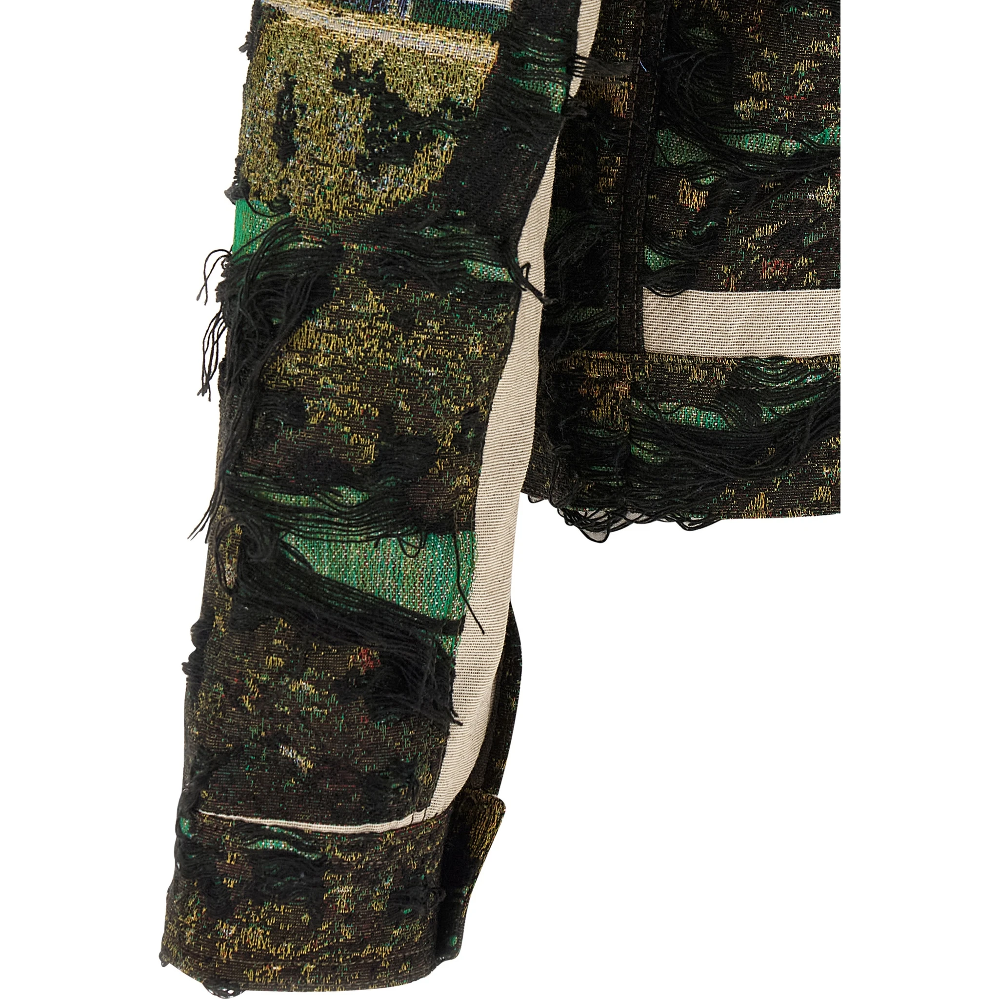 Multicolor Polyester Jacket