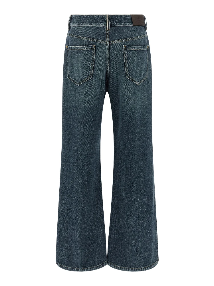 Blue Cotton Flared Jeans alternative