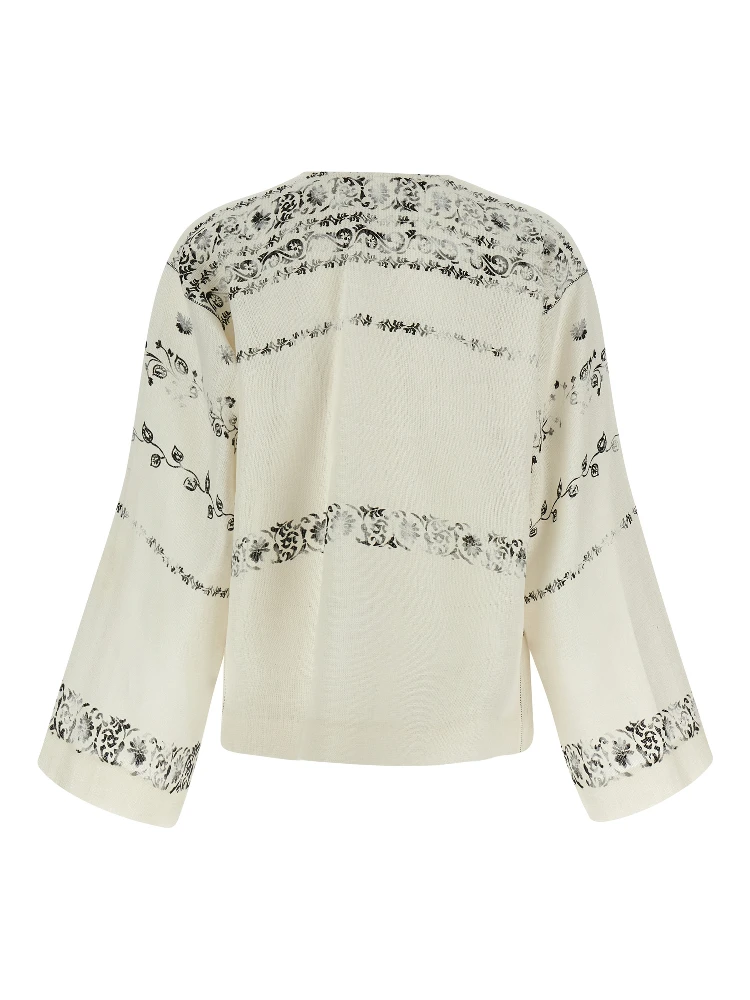 Bicolor Linen Blouse alternative