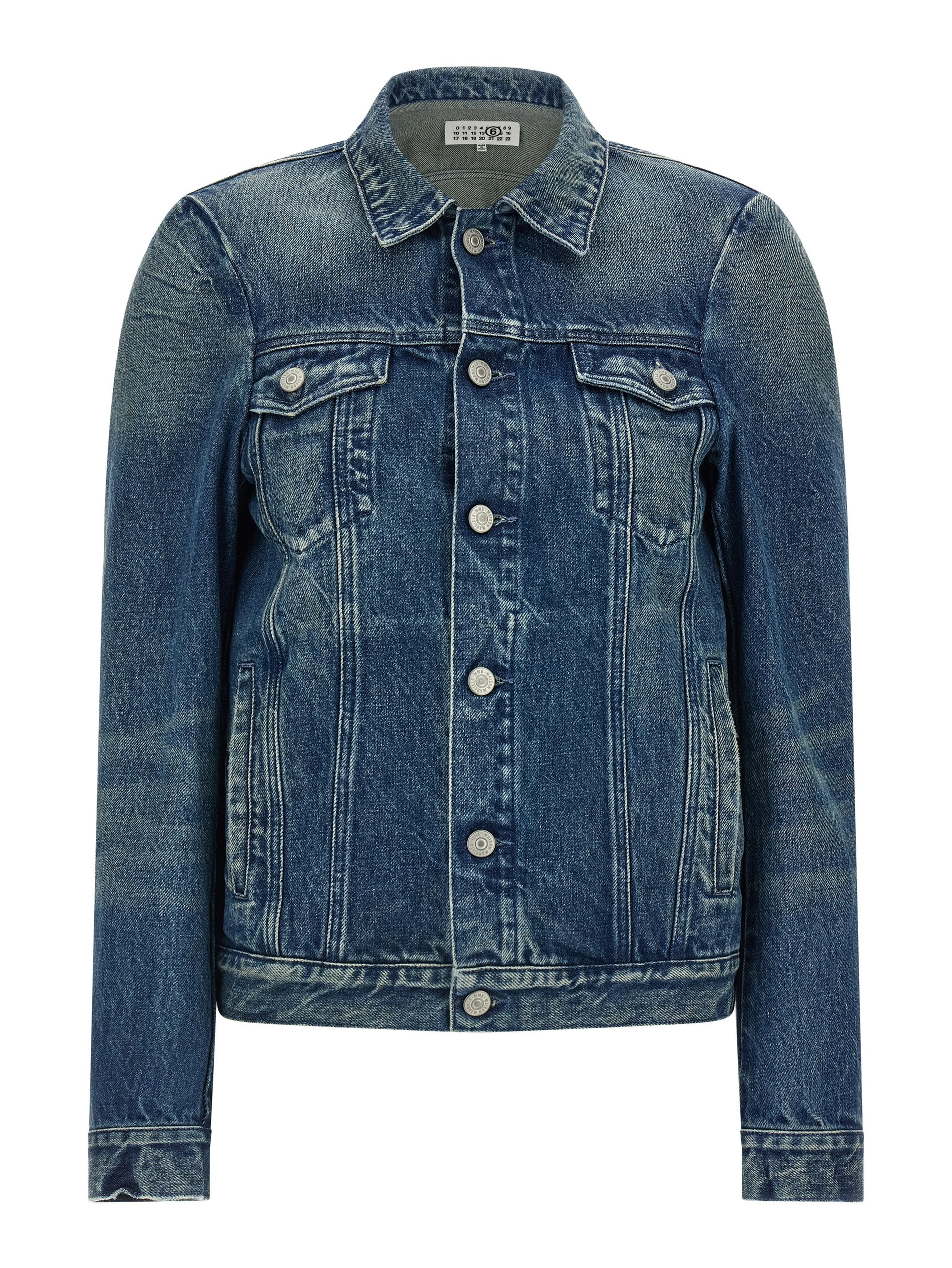 Blue Cotton Denim Jacket