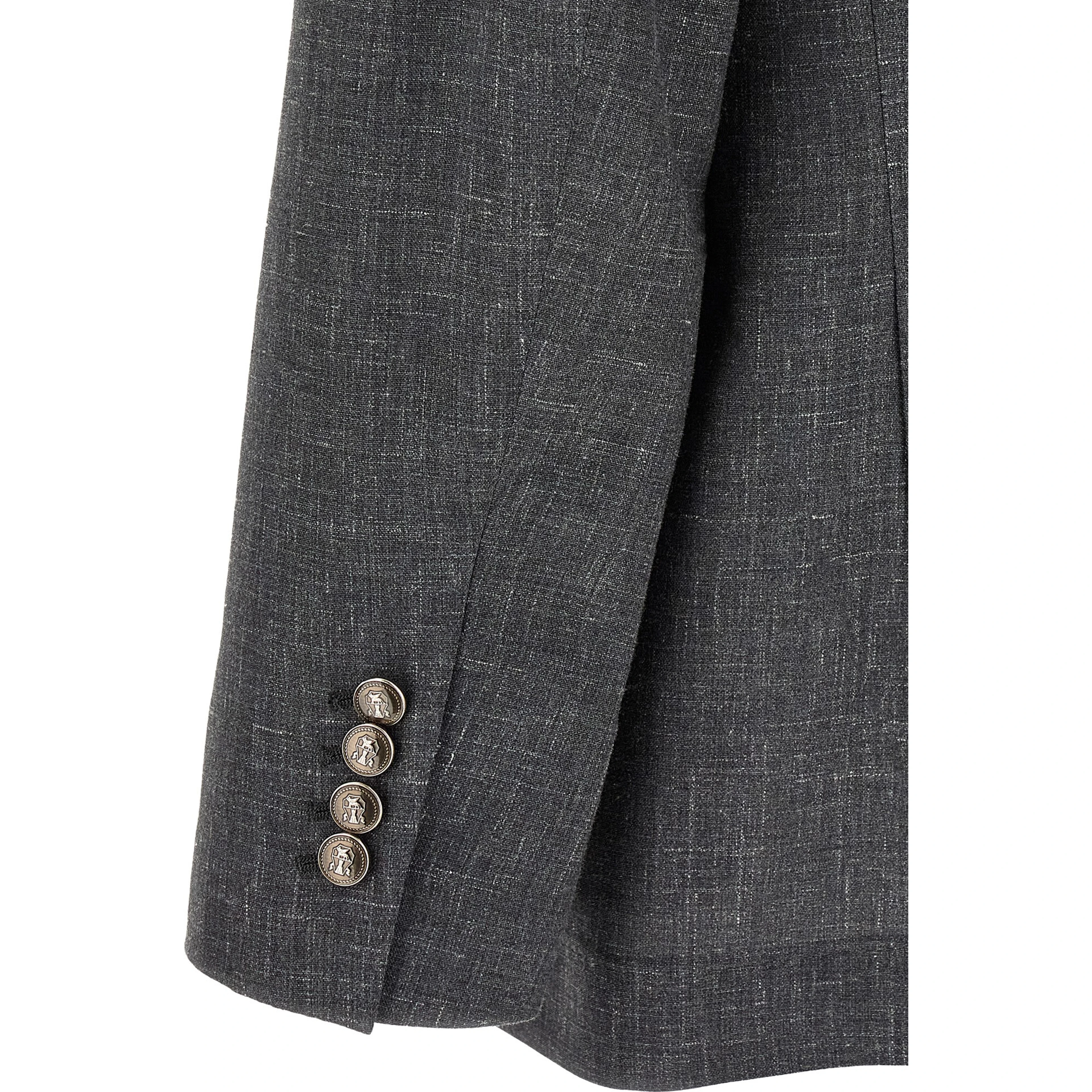 Gray Wool Blazer
