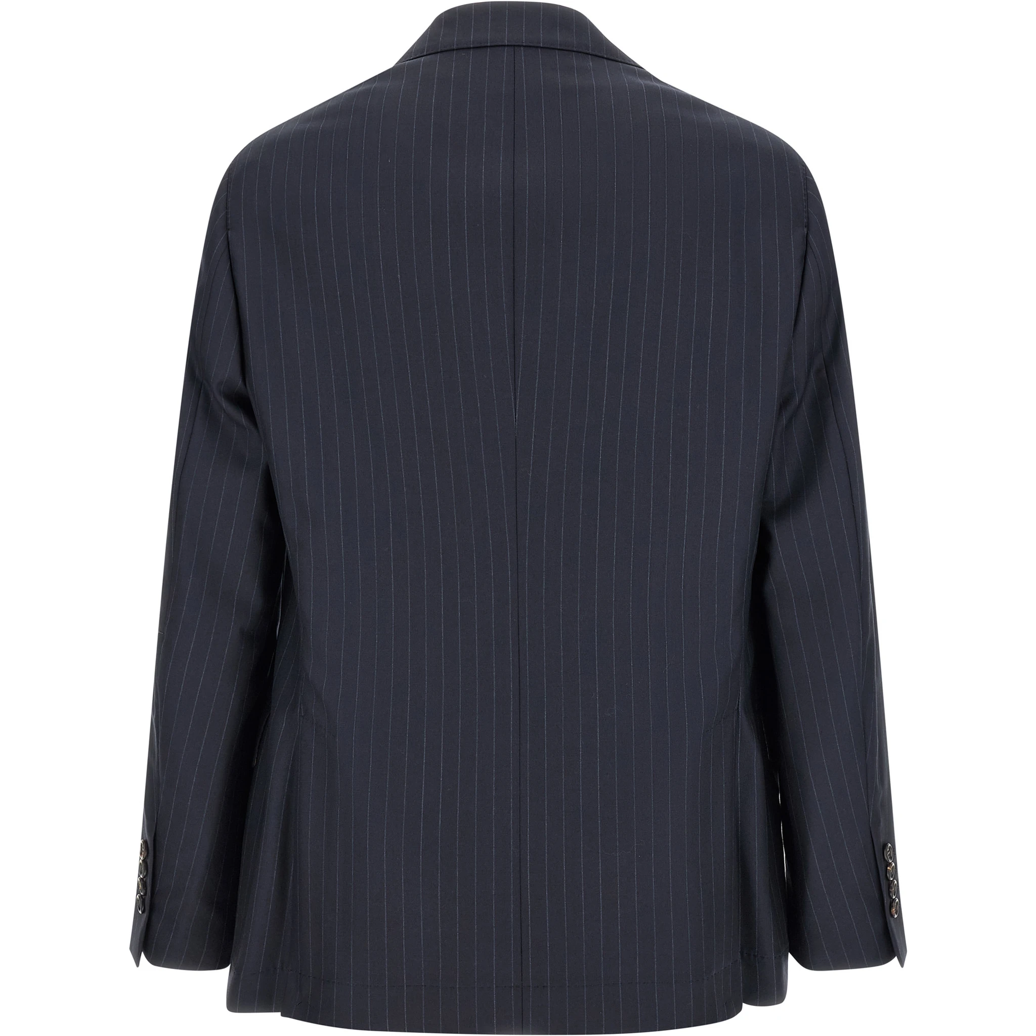 Blue Virgin Wool Blazer