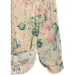 Multicolor Rayon Denim Jacket