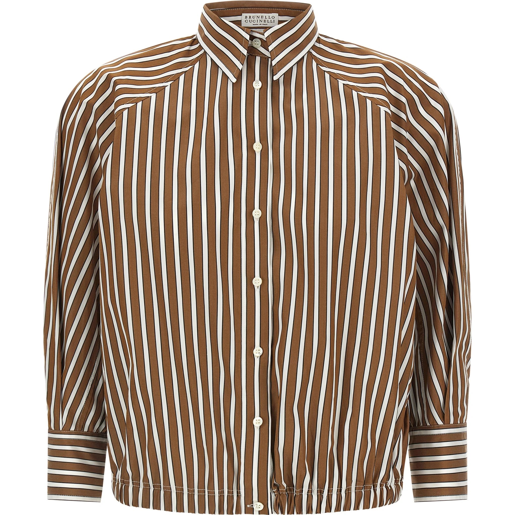Brown Cotton Blouse