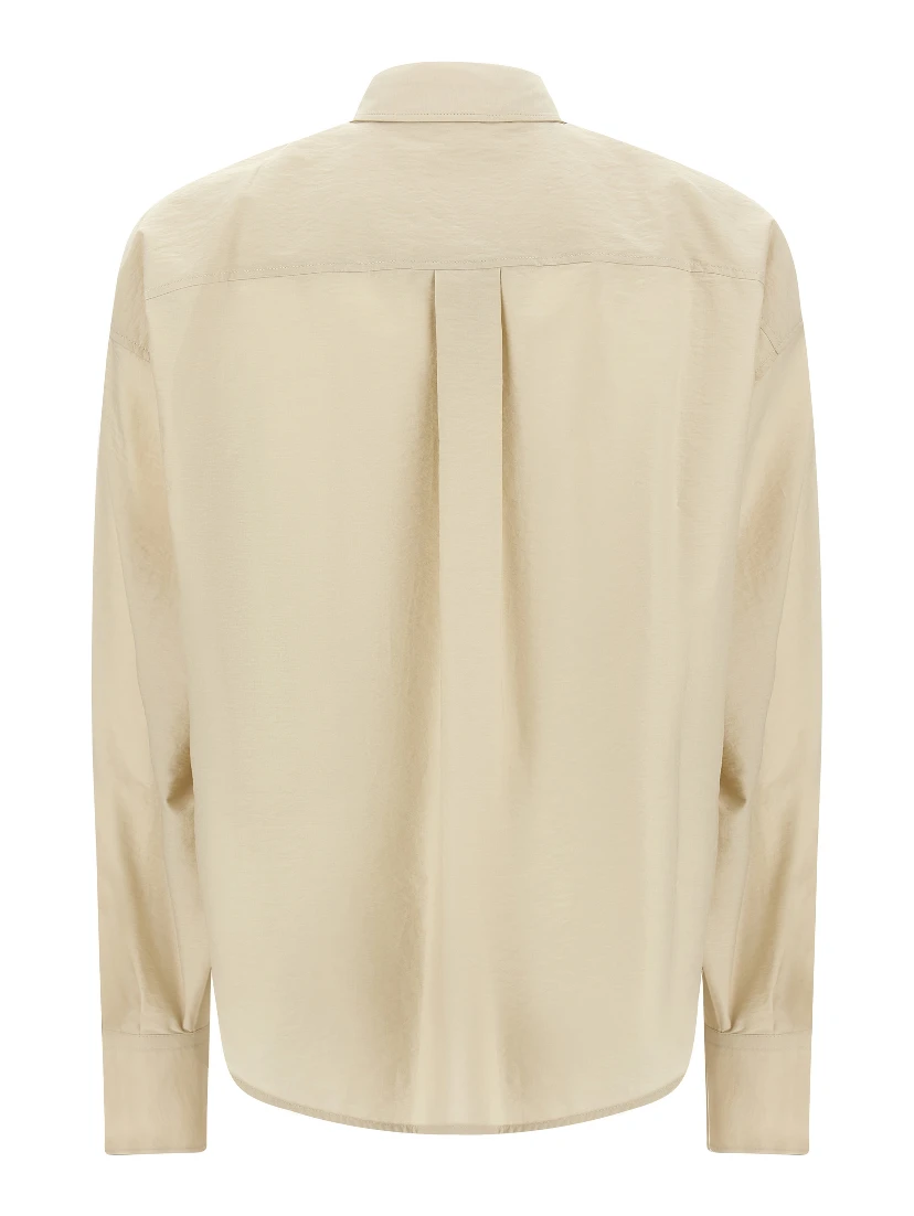 Beige Cotton Blouse