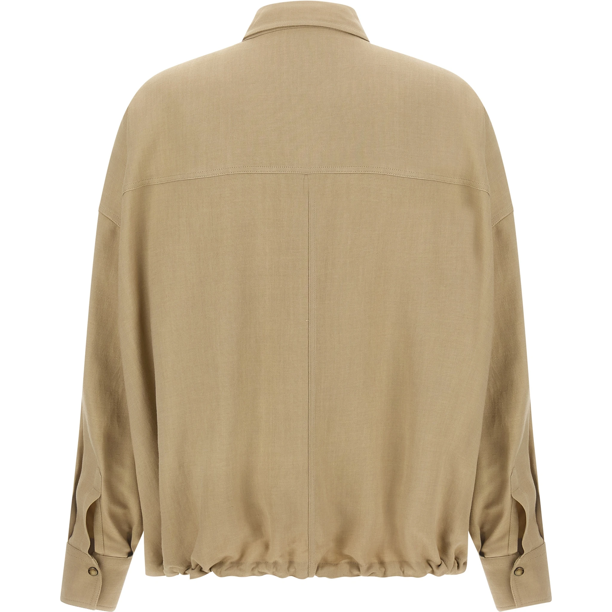 Beige Viscose Blouse