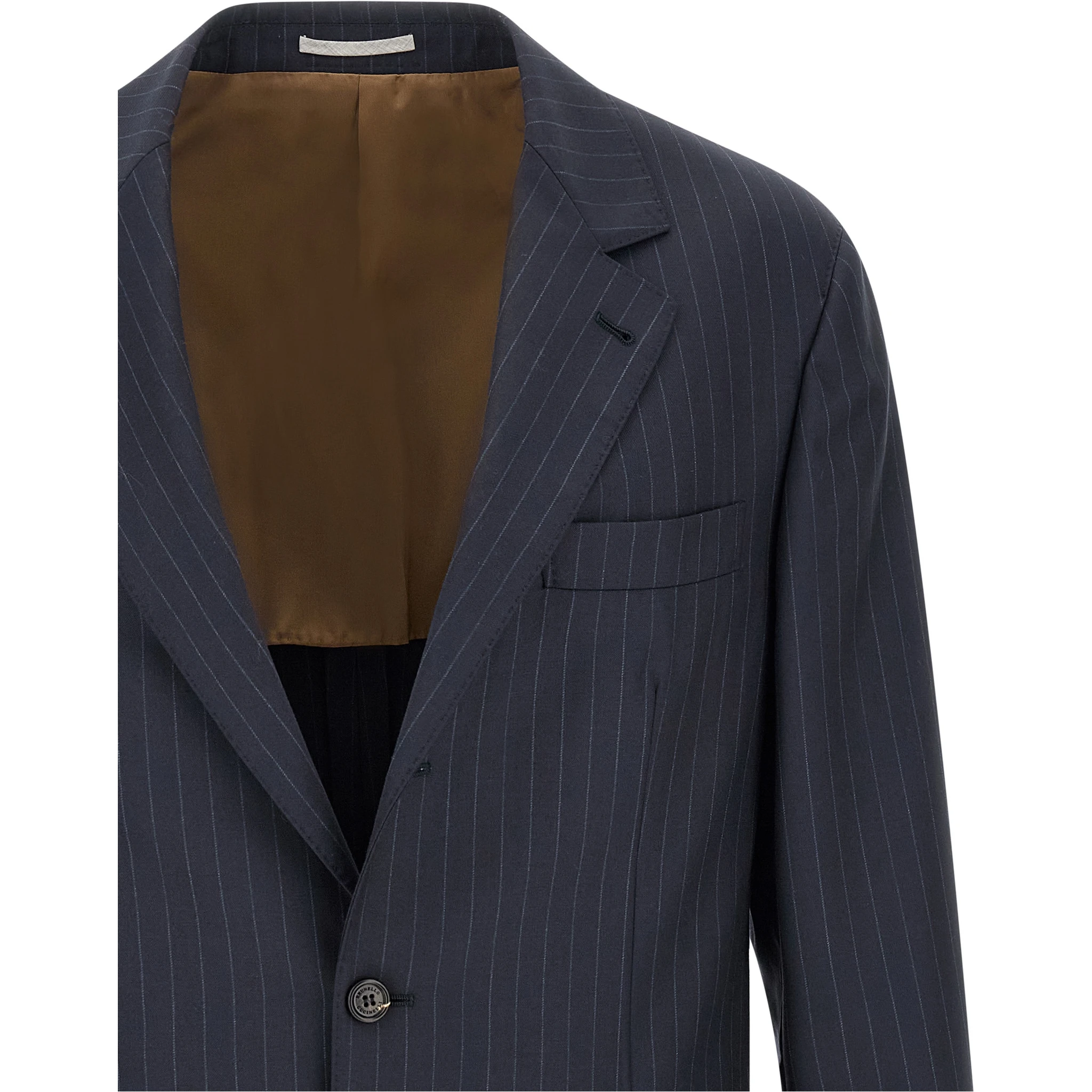 Blue Virgin Wool Blazer