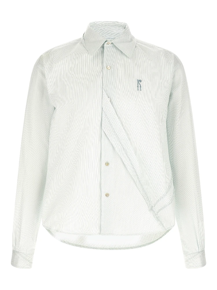 Bicolor Cotton Blouse
